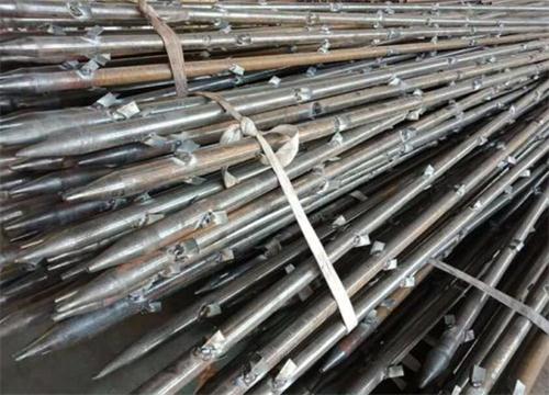 雨城管棚钢花管加工